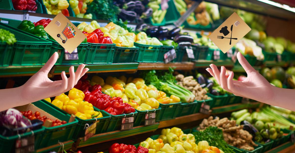 vale-refeição e vale-alimentação